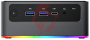 Mini pc qoobe u155h core ultra 7 155h/32gb/ssd 1tb/win 11 pro czarny