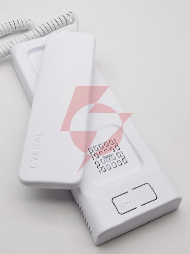 Unifon cyfral baltic d biały 2-przewodowy