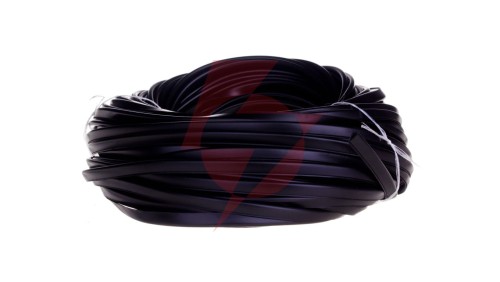 Osłona krawędzi z PCV czarna OKU3/1,5 E01PK-01060100500 /50m/