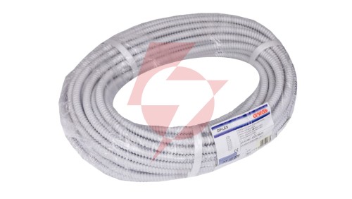 Rura karbowana 8mm szara 320N DF 8G DX30008 /30m/