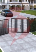 Zestaw faac s2500i do 5m bram dwuskrzydłowych (pod malowanie)