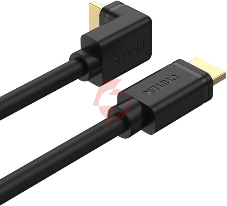 Kabel hdmi unitek kabel kątowy hdmi 2.0 270 stopni 4k 3m