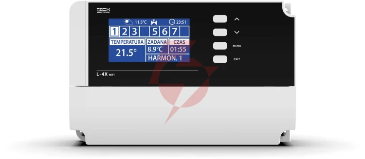 Sterownik zaworów termostatycznych l-4x wi-fi tech sterowniki