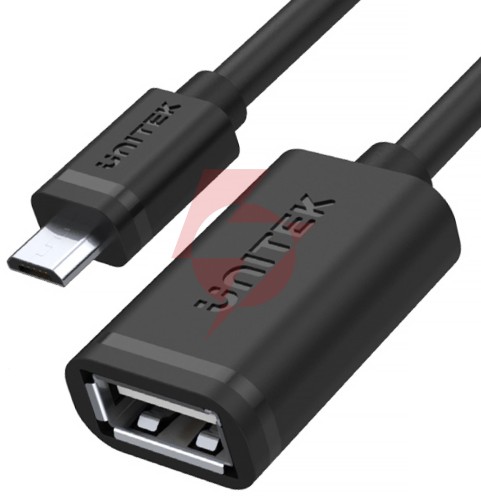 Unitek przewód otg usb 2.0 af do microusb bm