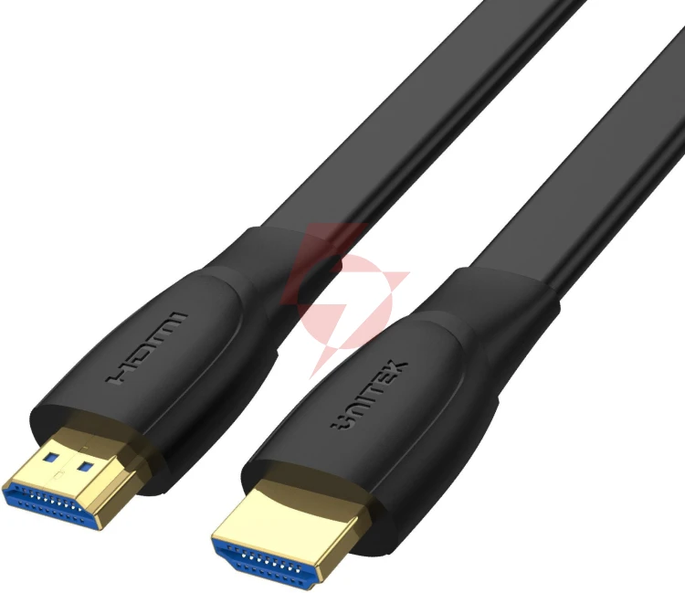 Kabel hdmi unitek high speed 2.0 4k 60hz płaski 1m
