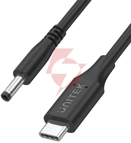 Kabel zasilający unitek do lenovo 65w usb-c - dc4,0mm