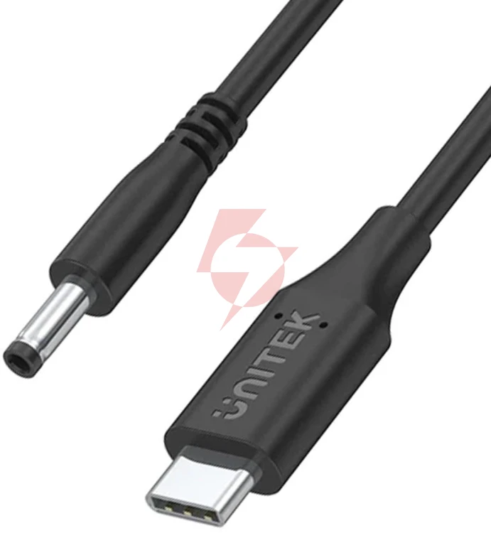 Kabel zasilający unitek do lenovo 65w usb-c - dc4,0mm