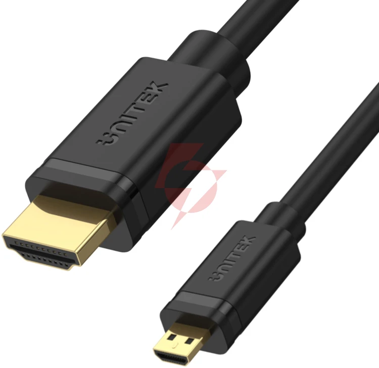 Unitek kabel micro hdmi - hdmi 2.0 4k 60hz 2 m