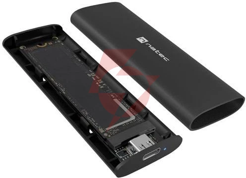 Obudowa na dysk ssd natec rhino m.2 nvme lite usb-c 3.1 gen.2 aluminium