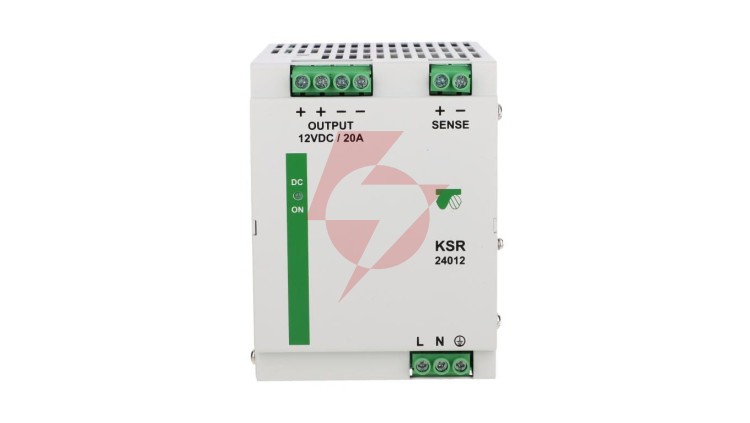 Zasilacz impulsowy modułowy KSR 24012 230VAC/12VDC 240W 20A 18912-9996