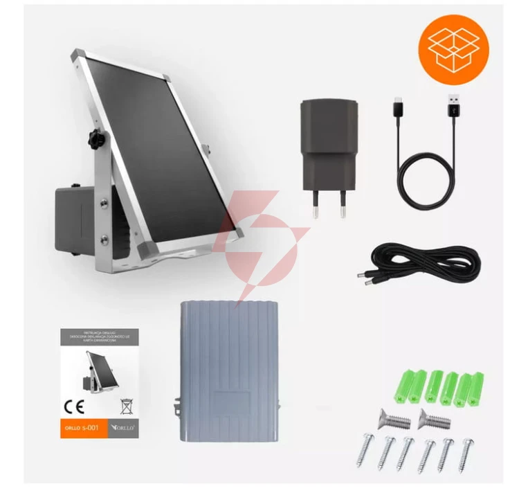 Panel fotowoltaiczny solarny do fotopułapki huntercam 3 z akumulatorem