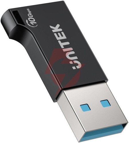 Unitek adapter usb-a do usb-c 10gbps czarny a1049abk01