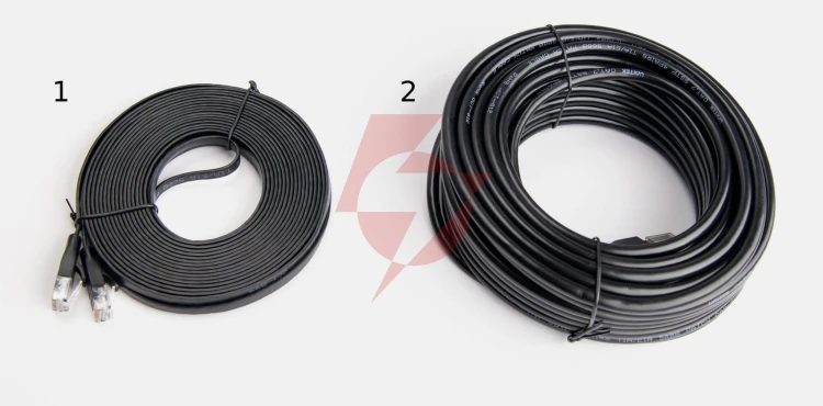 Unitek kabel sieciowy płaski ethernet cat.7 3 m