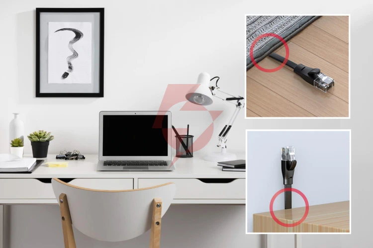 Unitek kabel sieciowy płaski ethernet cat.7 10m