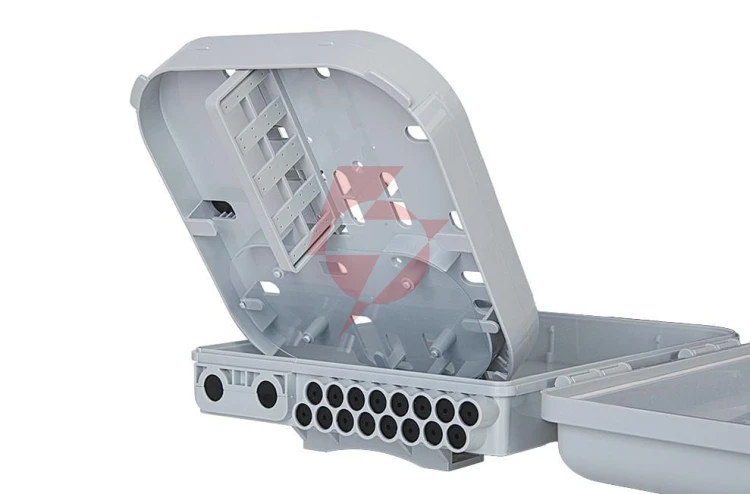 Mufa przełącznica nasłupowa fibertechnic fttx mdu b16-d oval port