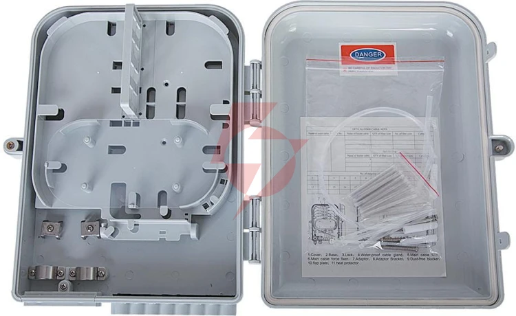 Mufa przełącznica nasłupowa fibertechnic fttx mdu b16-d oval port