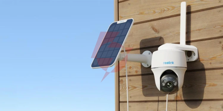 Kamera ip reolink go series g430 akumulatorowa 4g lte 5mp z panelem solarnym