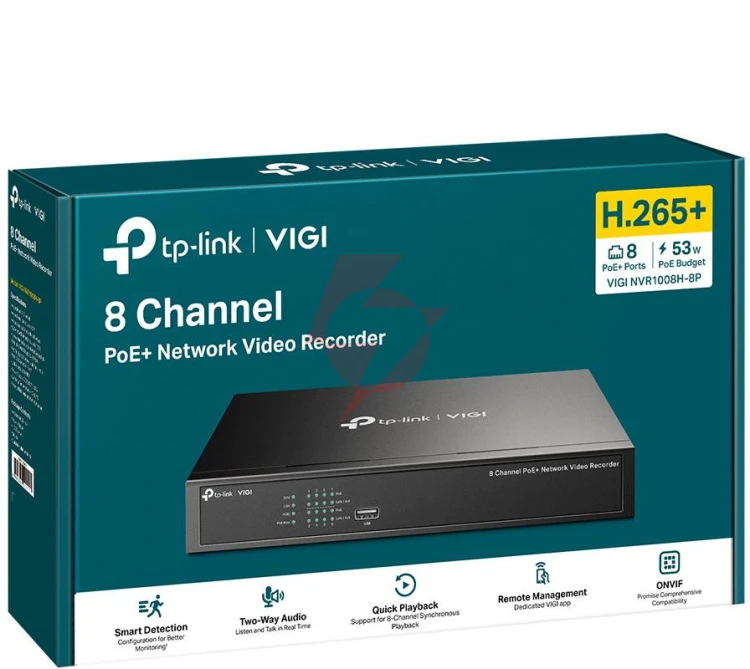 Rejestrator tp-link vigi nvr1008h-8p