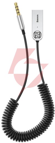 Baseus ba01 odbiornik dźwięku bluetooth 5.0 kabel adapter audio aux jack czarny (caba01-01)