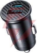 Ładowarka samochodowa joyroom jr-ccn16 mini 15w czarna