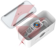 Listwa antyprzepięciowa z zabezpieczeniem energizer 5x schuko 2x usb-a 1x usb-c 2500w 10a kabel 2m