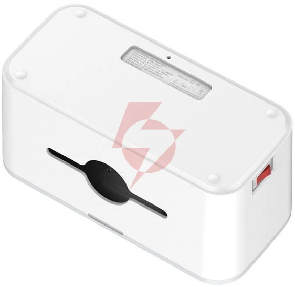 Listwa antyprzepięciowa z zabezpieczeniem energizer 5x schuko 2x usb-a 1x usb-c 2500w 10a kabel 2m