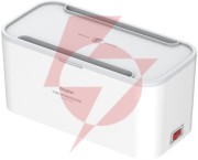 Listwa antyprzepięciowa z zabezpieczeniem energizer 5x schuko 2x usb-a 1x usb-c 2500w 10a kabel 2m