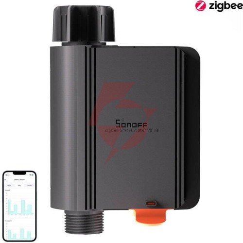 Inteligentny zawór/licznik wody zigbee sonoff swv-bsp (3/4")