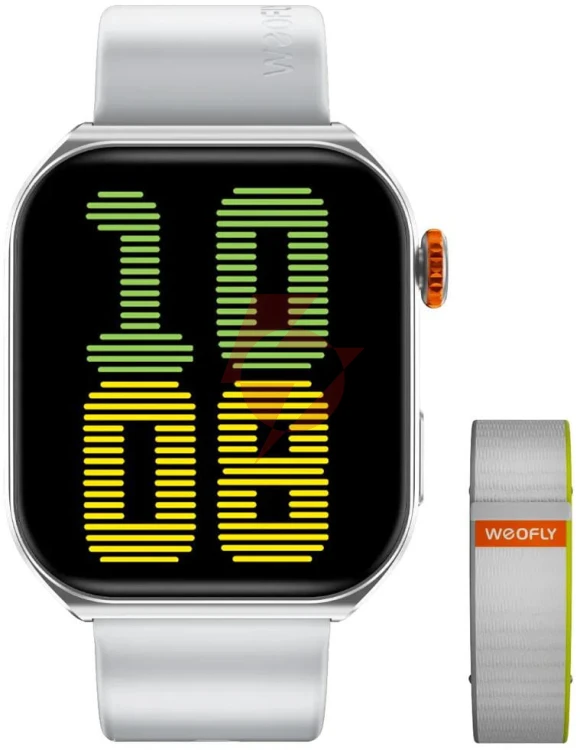 Smartwatch weofly edge 2 srebrny