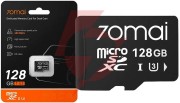 Wideorejestrator 70mai x800 omni 4k/gps/wifi czarny + karta sd 70mai 128gb