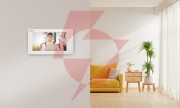 Wideodomofon eura vdp-76a3 biały monitor