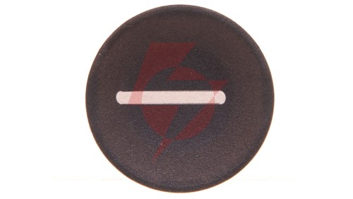 Wkładka do przycisku 22mm płaska czarna z symbolem START I M22-XD-S-X1 218166