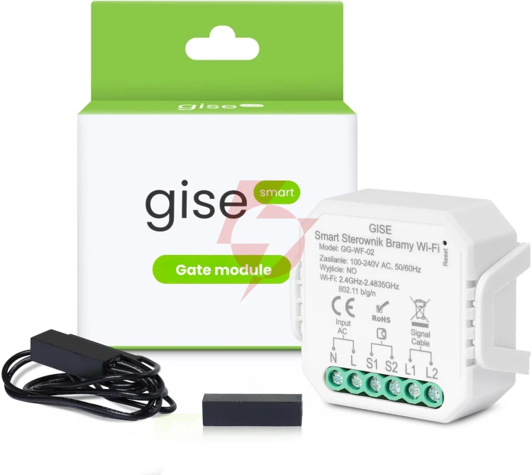 Gise smart moduł do sterowania bramą wifi z czujnikiem otwarcia | tuya | gg-wf-02