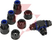 Konektor mufa kablowa trójnik t ip68, 3x4mm², 450v/25a or-ae-13602