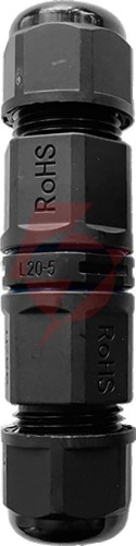 Konektor mufa kablowa prosta ip68, 5x2,5mm2, 400v/25a or-ae-13617
