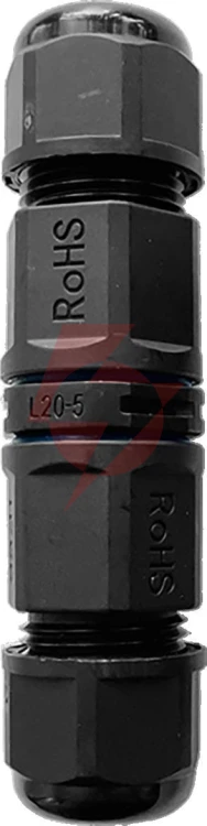 Konektor mufa kablowa prosta ip68, 5x2,5mm2, 400v/25a or-ae-13617