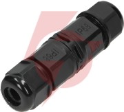 Konektor mufa kablowa prosta ip68, 3x4mm², 450v/25a or-ae-13601
