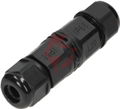 Konektor mufa kablowa prosta ip68, 3x4mm², 450v/25a or-ae-13601