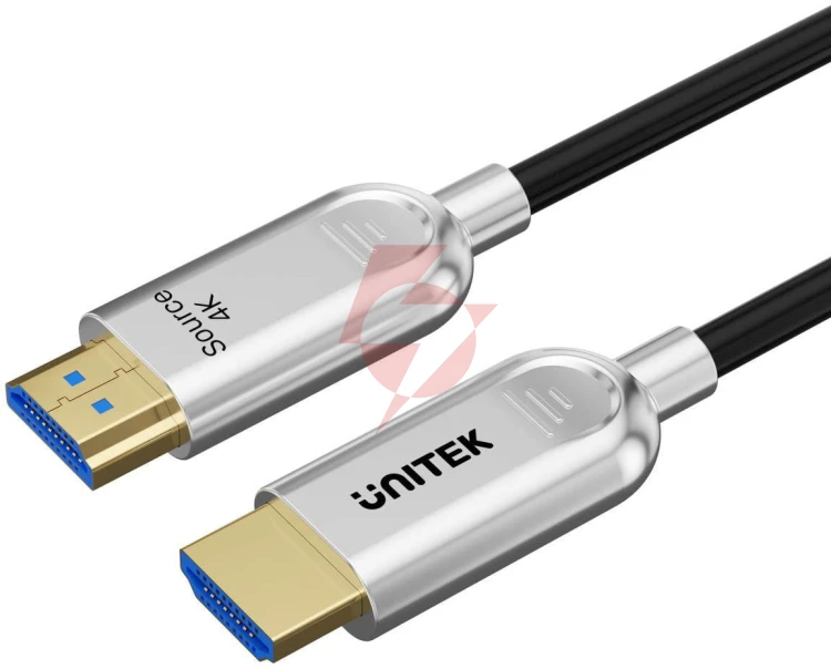 Unitek kabel optyczny hdmi 2.0 aoc 4k 60hz 10 m