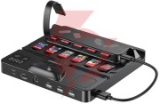 Unitek stacja ładująca switch z przełącznikiem i czytnikiem kart do gier