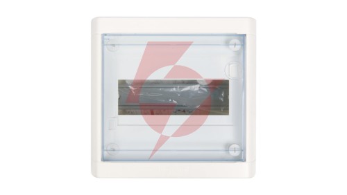 Rozdzielnica modułowa 1x8 natynkowa IP40 Nedbox (drzwi transparentne) 601245