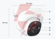 Kamera ip reolink p334 8mpx poe