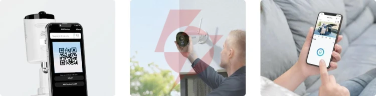 Kamera ip reolink argus series b320 bateryjna 3mp wi-fi 