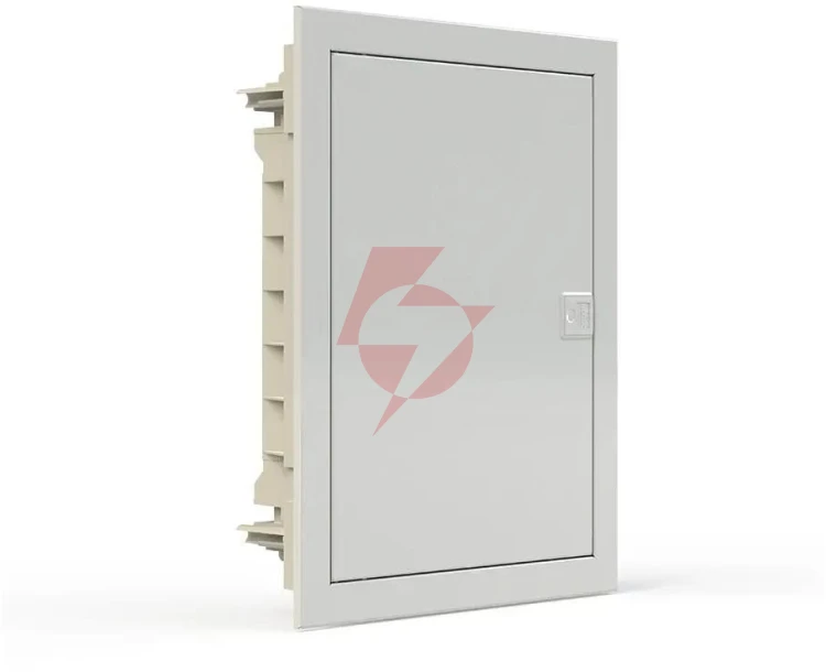 Plastikowa obudowa instalacyjna z drzwiami metalowymi, podtynk., ip40, 2 rzędy, 24 moduły noark pmf