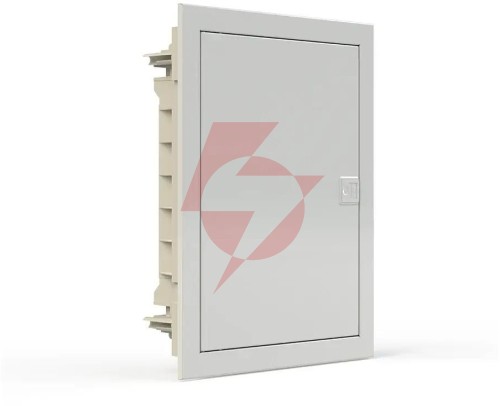 Plastikowa obudowa instalacyjna z drzwiami metalowymi, podtynk., ip40, 1 rząd, 12 modułów noark pmf 