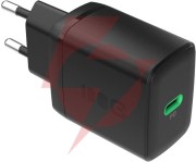 Ładowarka sieciowa greencell powersource solo30 30w 1xusb-c pd 3.0 qc 4.0+ czarna