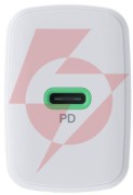 Ładowarka sieciowa greencell powersource solo30 30w 1xusb-c pd 3.0 qc 4.0+ biała