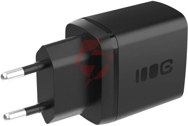Ładowarka sieciowa greencell powersource duo30 30w 1xusb-c 1xusb-a pd 3.0 qc 4.0+ czarna