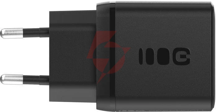 Ładowarka sieciowa greencell powersource duo30 30w 1xusb-c 1xusb-a pd 3.0 qc 4.0+ czarna