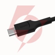 Kabel usb-c / usb-c greencell powerstream 200cm pd 100w czarny w oplocie